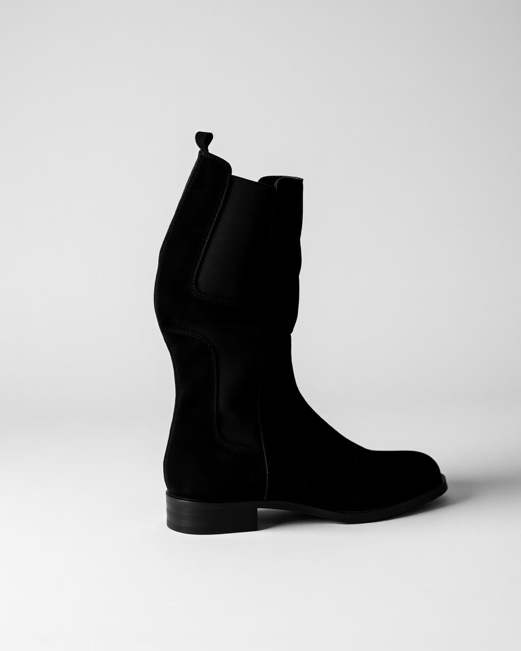 Chelsea Boot — Suede with Goodyear-welted sole