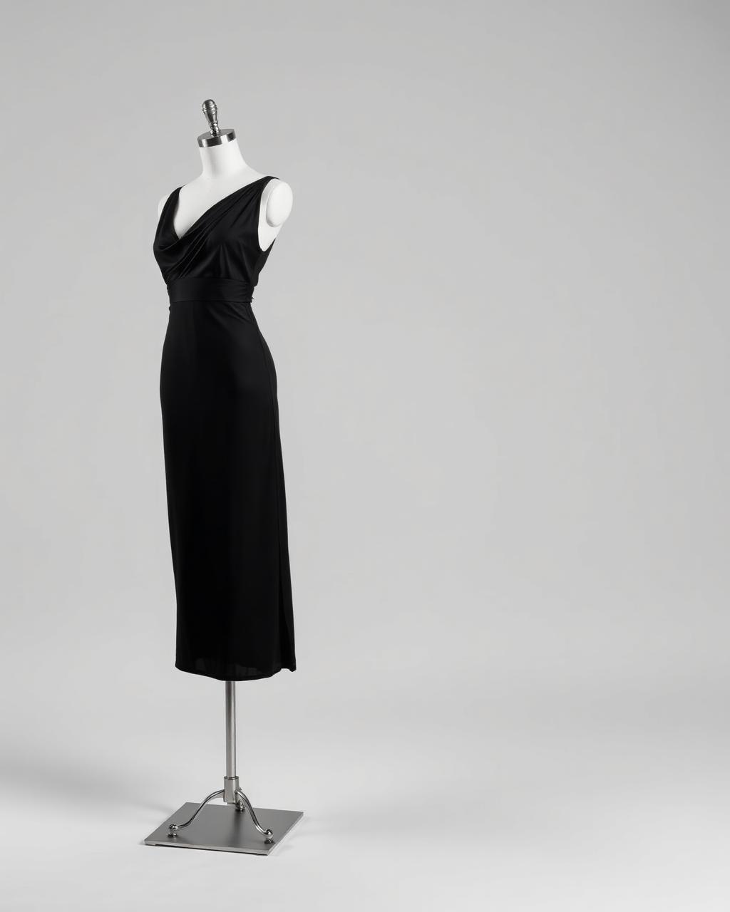 Silk Column Dress — 22-momme mulberry silk